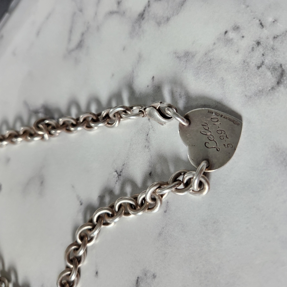 Tiffany & Co. Silver Heart Tag - Picture 5 of 5